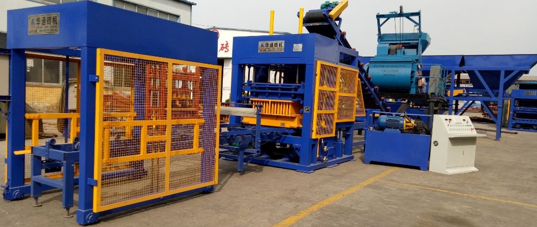 Qt5 - 15 Fully Automatic Concrete Cement Paver Block Brick Making Machine