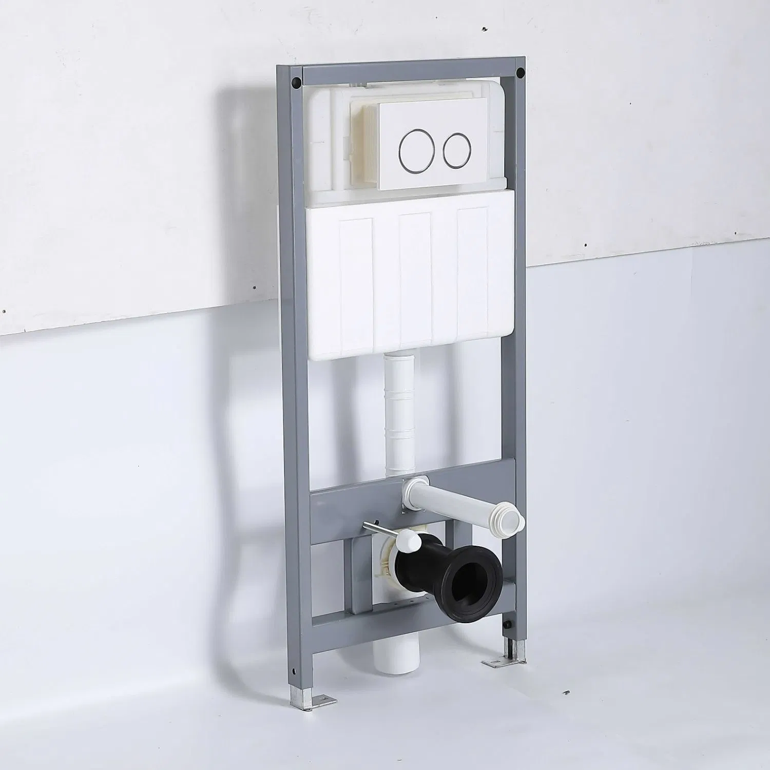 High-End Dual Flush Water Closet in Wall Hidden Water Tank Concealed Cistern