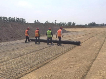Geogrid Fabric for Soil Reinforcement