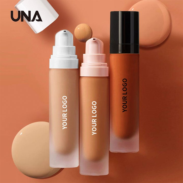 High Quality Foundation Liquid Full Cover Long Lasting Private Label Matte Waterproof Makeup Foundation