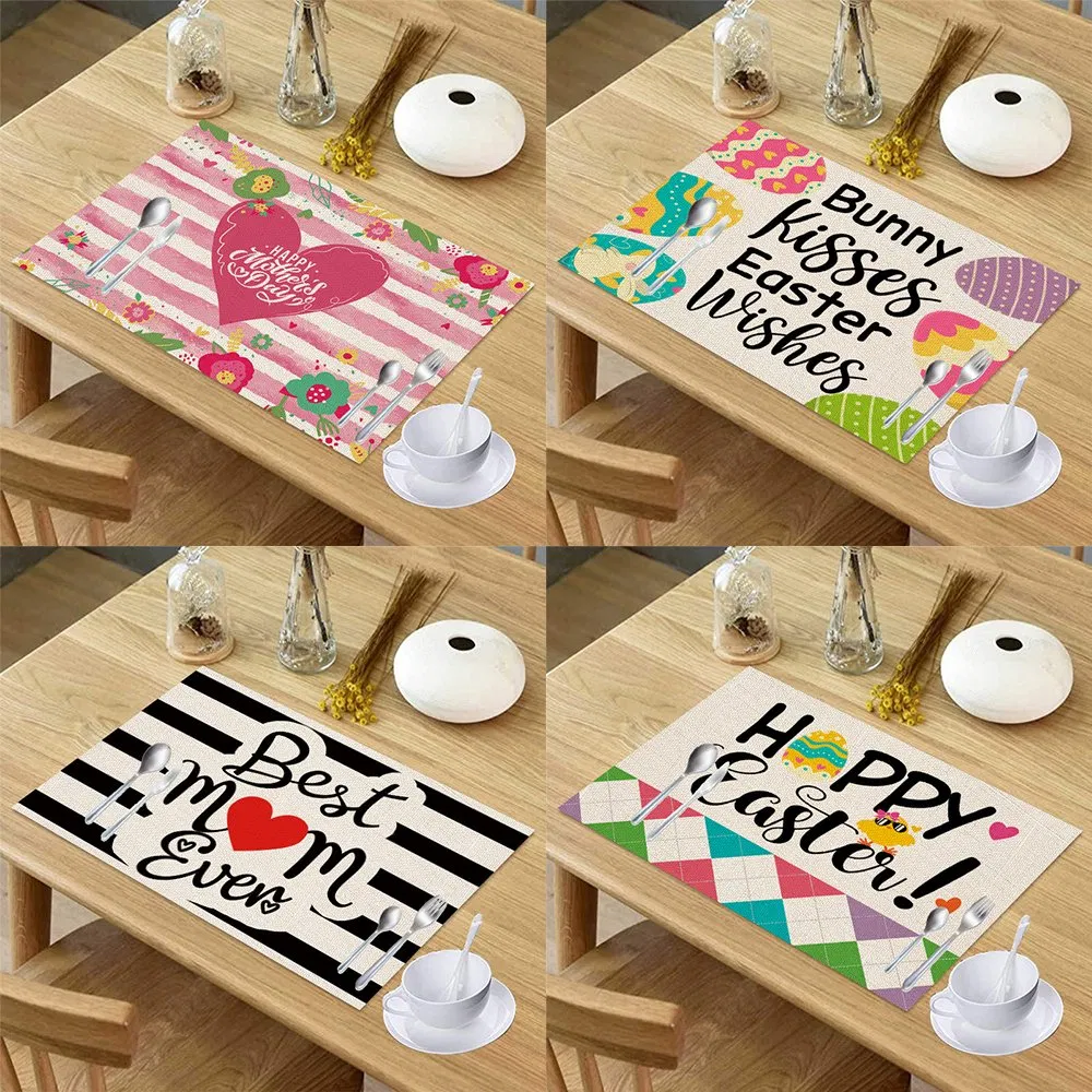 Coloring Heat Resistant Non-Slip Any Size Table Place Mats