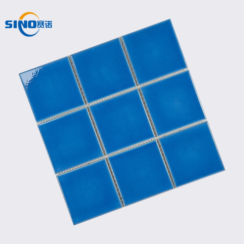 Керамическая плитка 100x100 мм глянцевая с эффектом льда