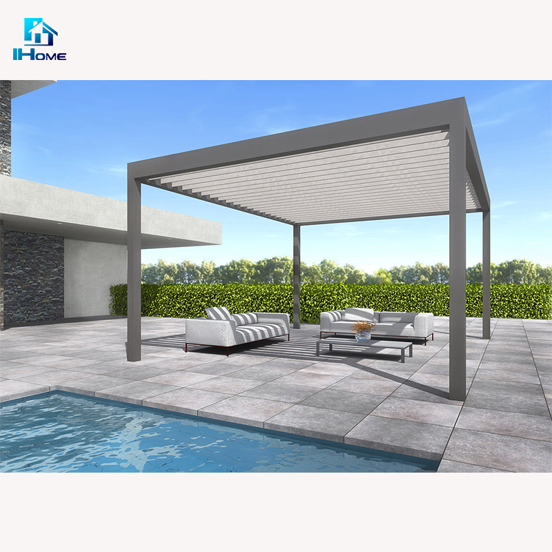 Sun Shade Remote Control Electric Aluminum Outdoor Pergola