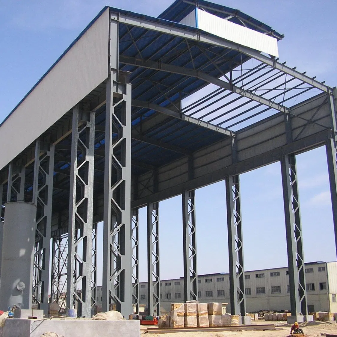 Steel Structure Event Center Pre-Engineering Group Prefab/Prefabricated Office Building for Sale