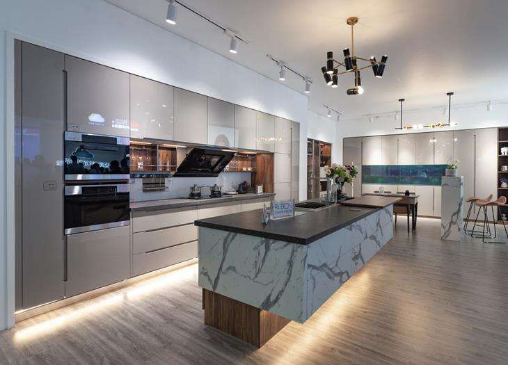 High Glossy Lacquer Home Storage Sales Kitchen Cabinets