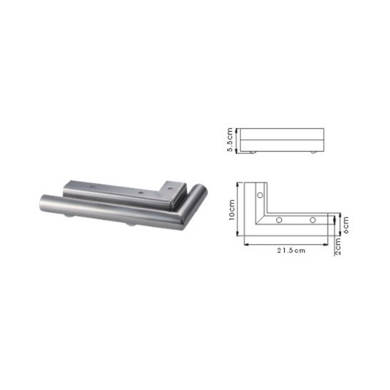 Grey Furniture Sofa Leg Plastic Sofa Feet Triangle Plastic Base Leveling Foot for Chair