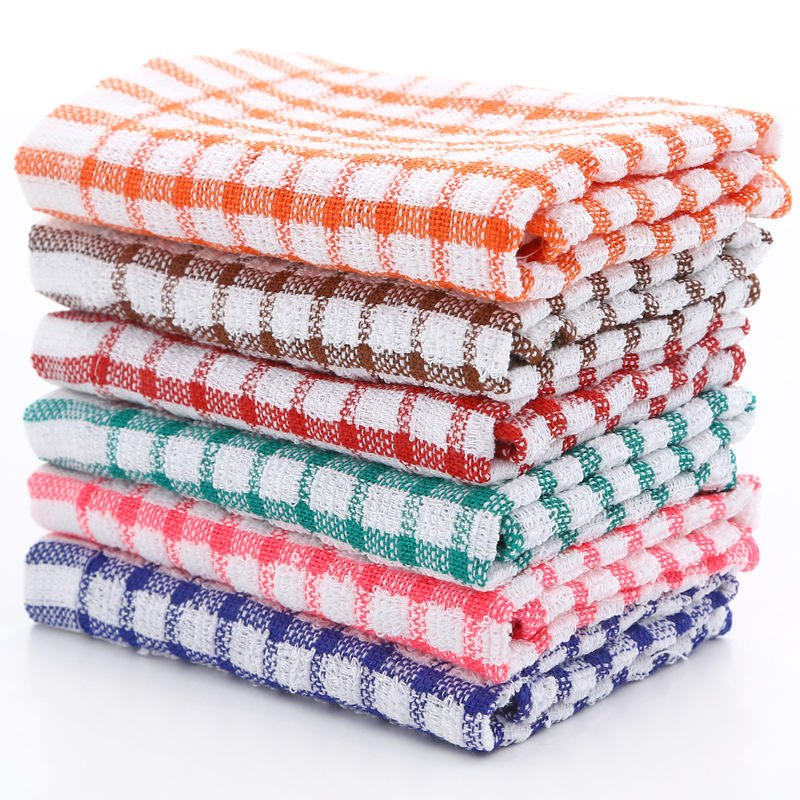 Super Absorbent Waffle Kitchen Towel Custom Print Kitchen Tea Towel