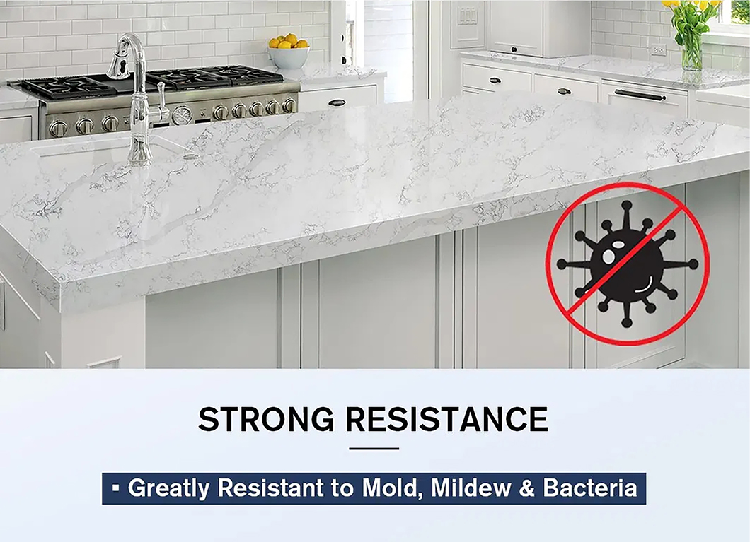 China-Made Motion-Controlled Quartz Stone Slabs for Hands-Free Smart-Automated Spaces