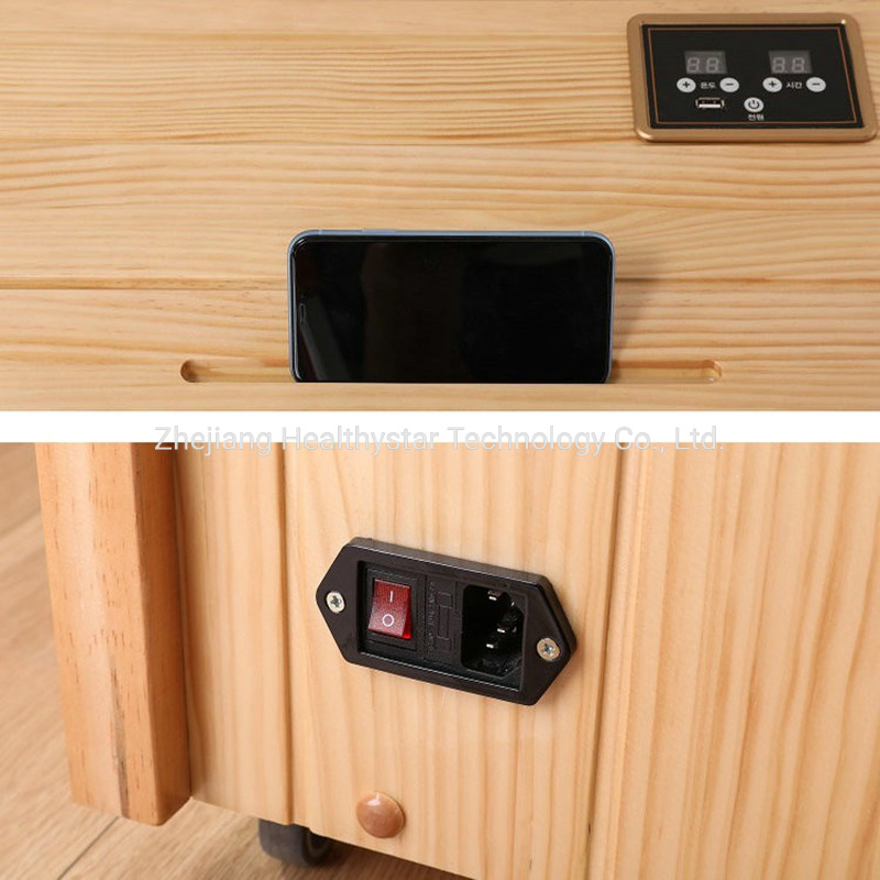 Инфракрасная сауна для дома HealthyStar (половинная)