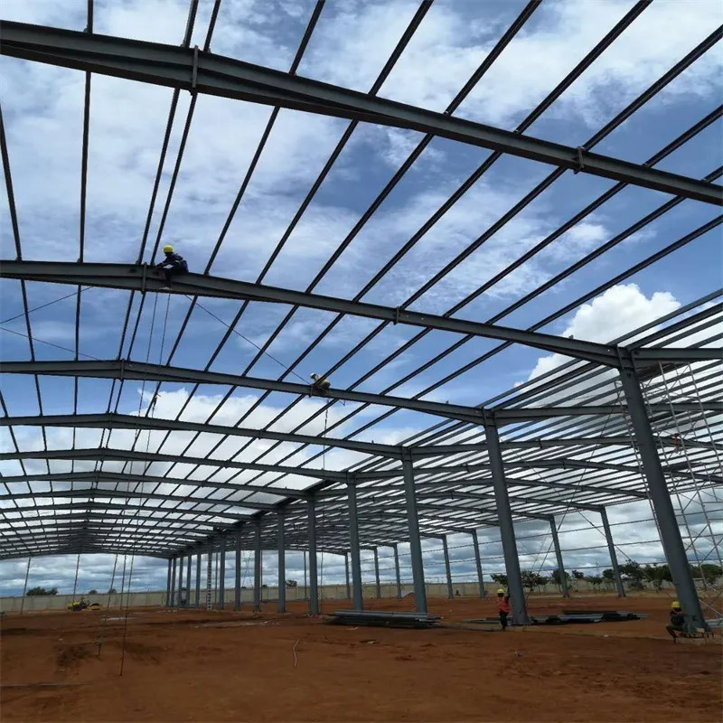 China Galvanized Prefabricated Light Steel Structural Fabrication