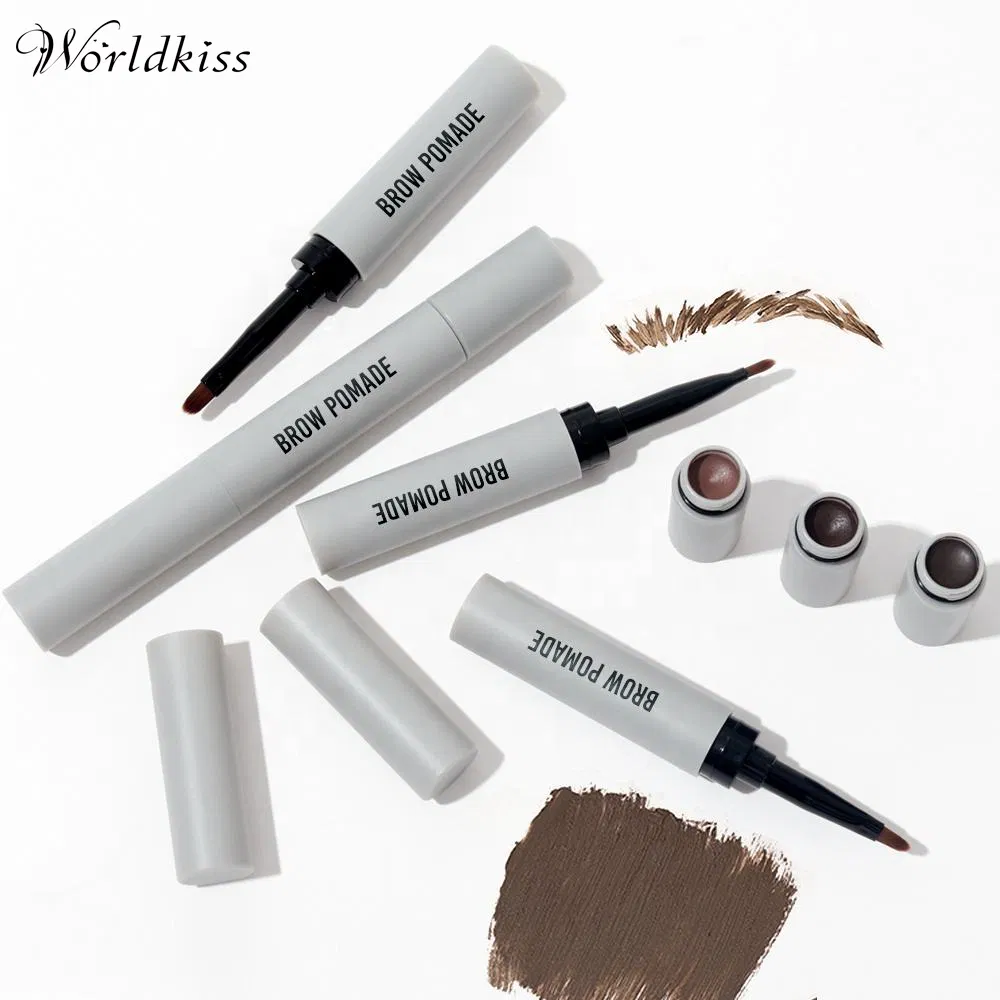 Four Color Tinted Brow Cream Private Label Sweat Proof Long Lasting Eyebrow Cream