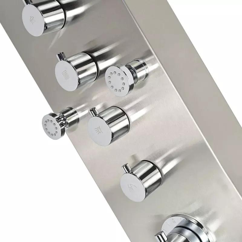 Multifunction Shower Panel Stainless Steel Shower Column Massage Panel Shower of Bathroom
