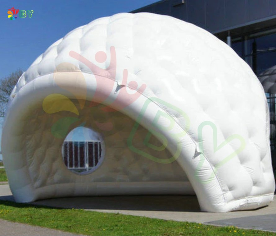 Boyan Outdoor Inflatable Nightclub Tent LED Light Cube Party Tent