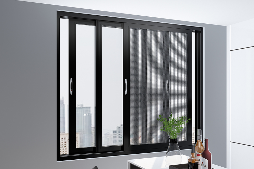 Design High Quality Home Shutters Zambia Aluminum Window Tempered Glass Sliding Windows