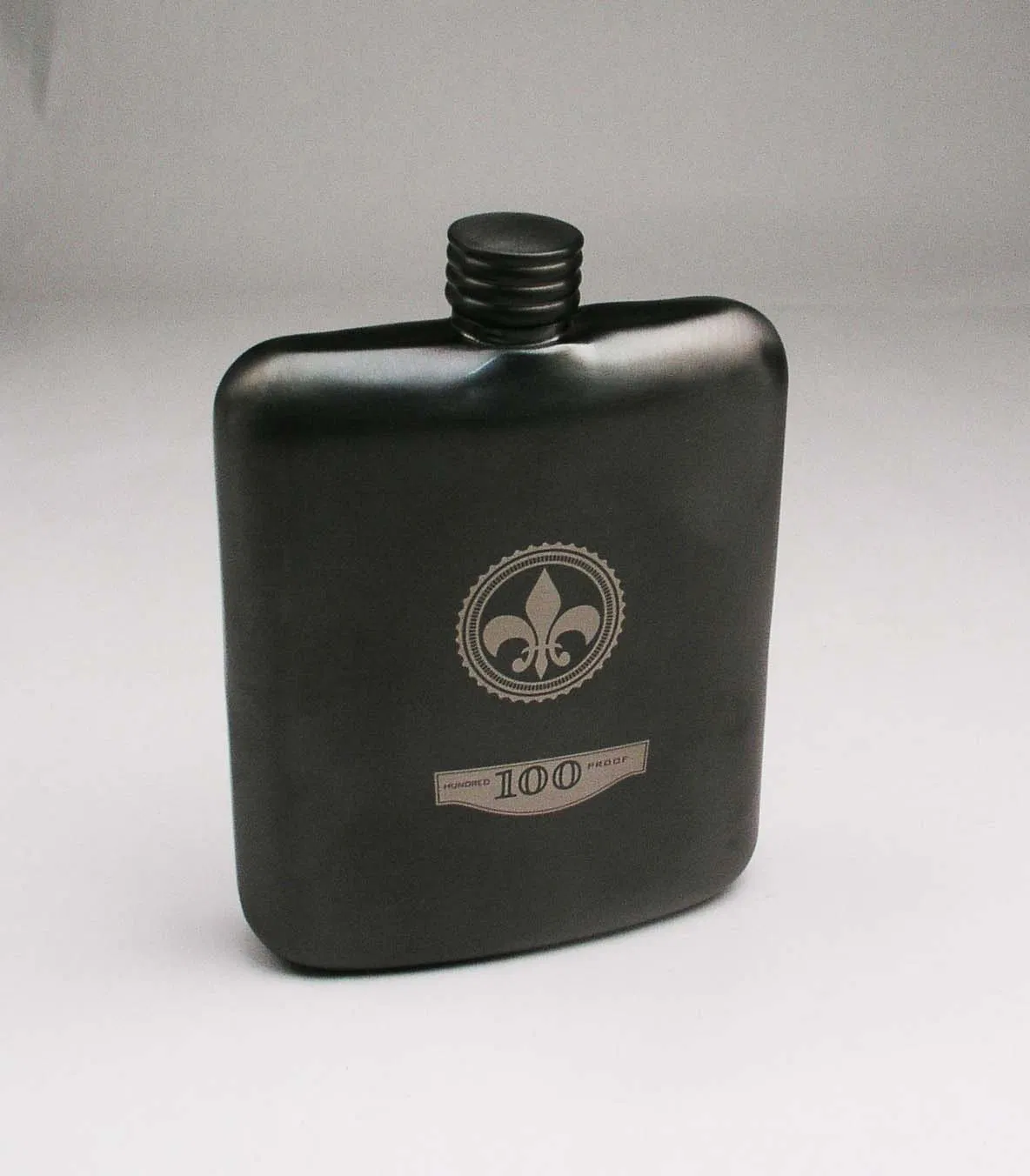 New Design Pewter Hip Flask Laser Engrave Logo