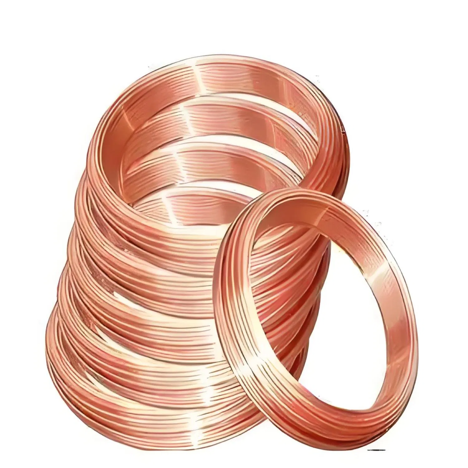 B280 Pure Copper 99.95% Air Conditioners Flexible Copper Pipe Copper Pancake Coil Tube