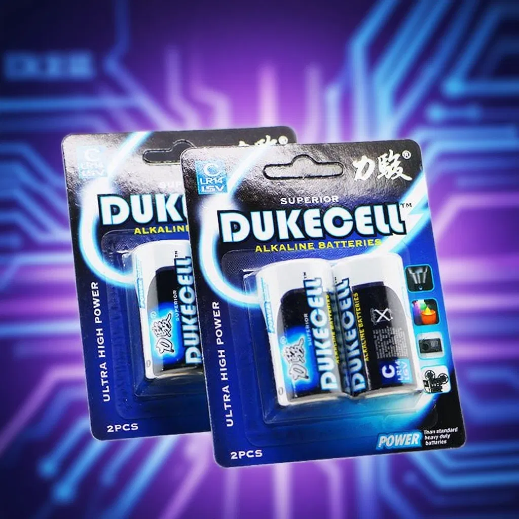 Factory C size R14 LR14 2pcs/Card AM-2  Alkaline battery 1.5V For Smart lock Toy Hand sanitizer machine BATTERY