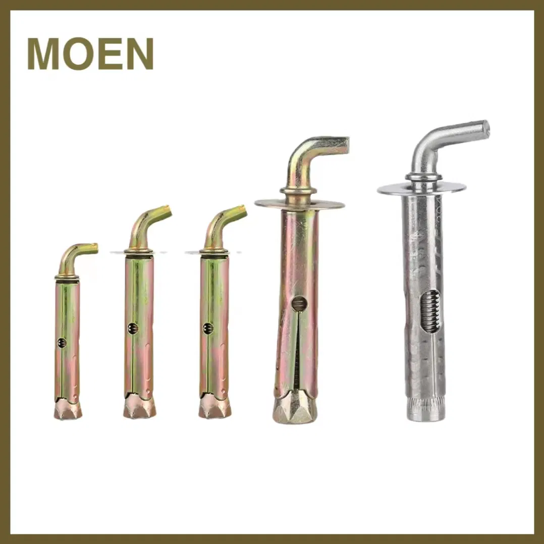 Анкерный болт с крюком L-типа оцинкованный