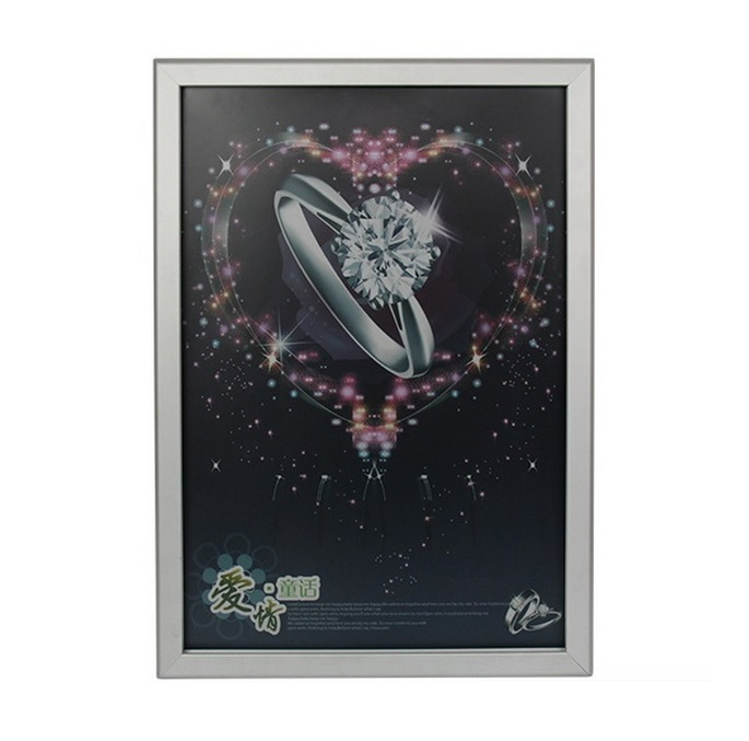 A4a3a2a1 Aluminum Snap Frame Clip Open Photo Poster Profile Promotion Advertising Sign