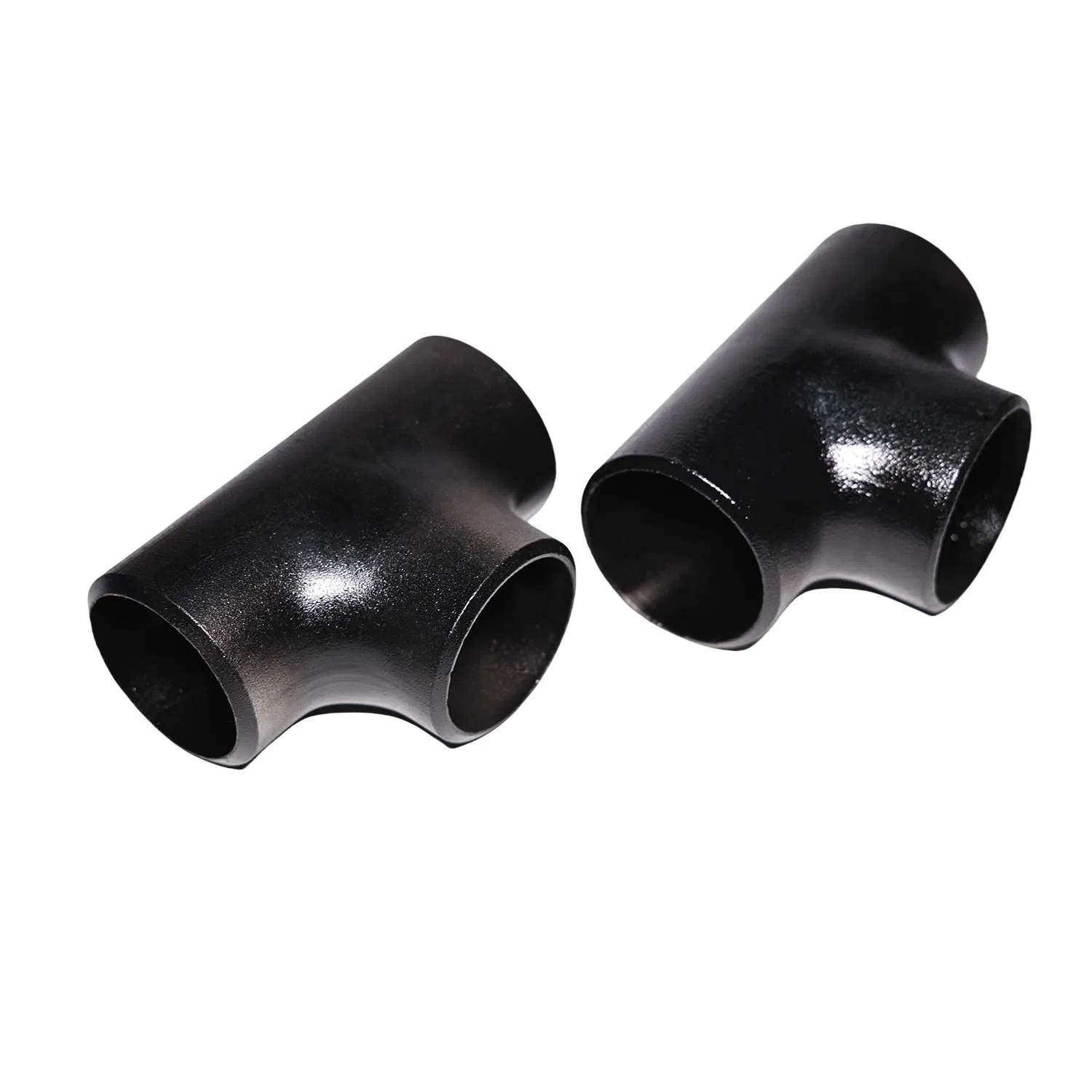 Chinese Factory Customization Corrosion Resistant Carbon Steel Equal Tee with Smooth Bore for Food Processing Industry