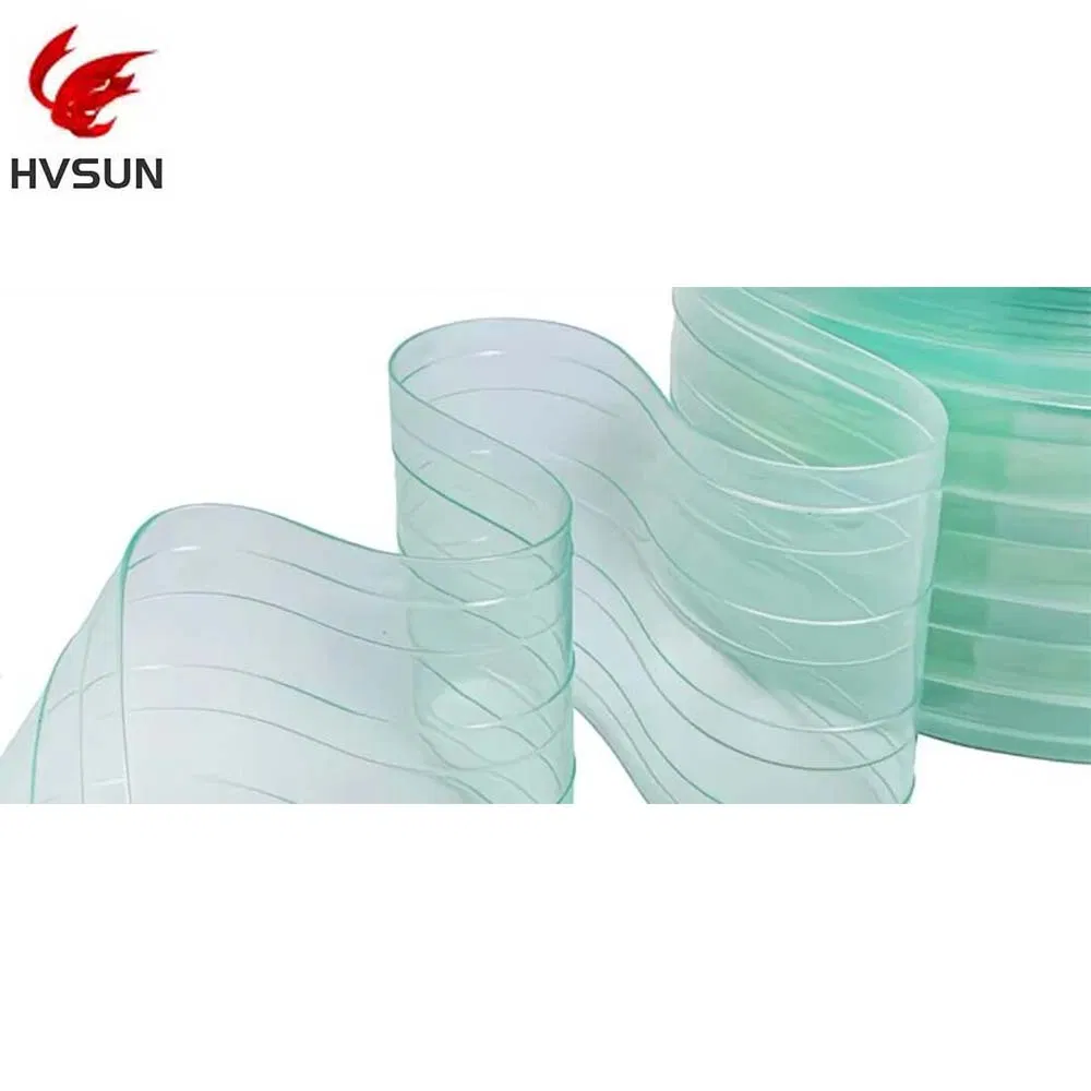 Polar Grade Blue Clear PVC Strip Door Curtain Industrial Cold Storage Freezer Transparent Soft Plastic Air Curtain for Cold Room Low Temp Resistant