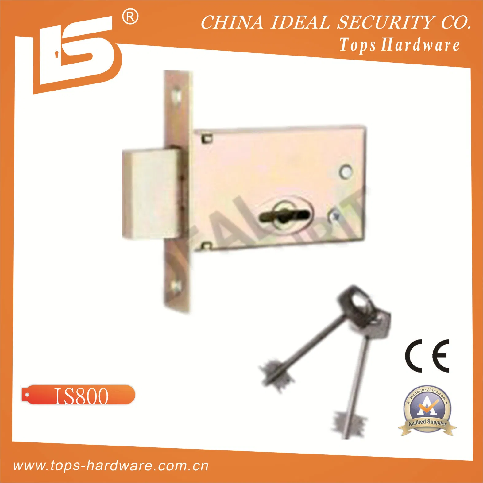 Single Bolt Steel Lock Body (IS800)