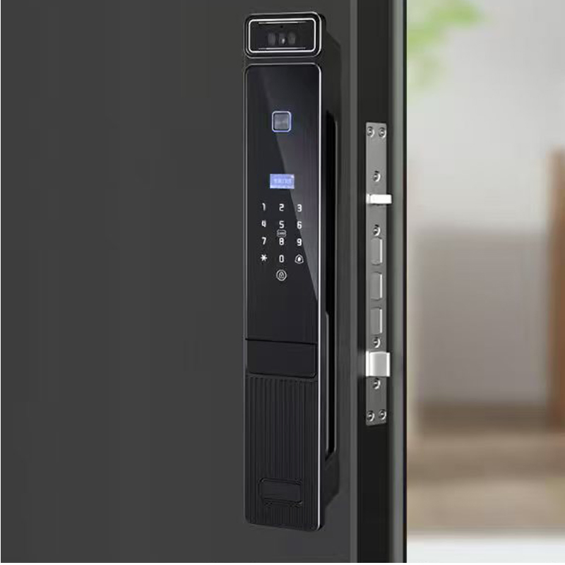 Palm Vein Unlock Mobile Video Intercom CNC Fine Carving Smart Lock