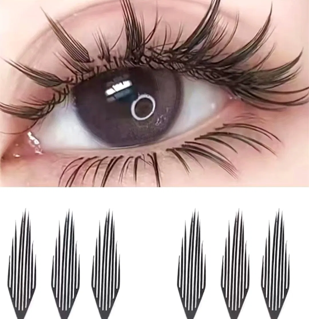 New Fashion 0.07 8-15mm Flat Premade Spike Lashes Soft Single Silk Promade Spikes Lash Extensions