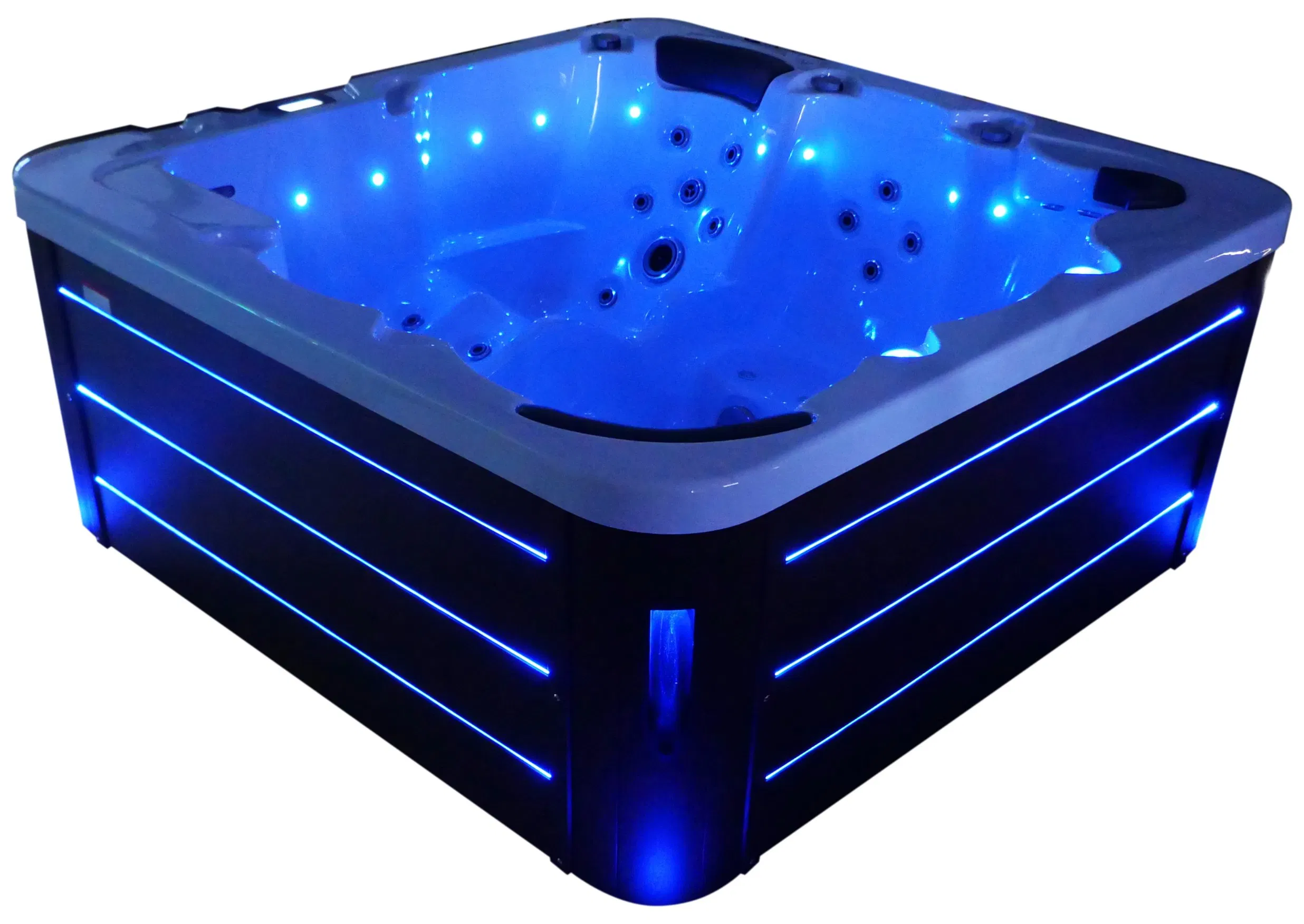 High Quality Large Whirlpool Massage Bathtub USA Balboa 7 Persons Outdoor SPA Hot Tub