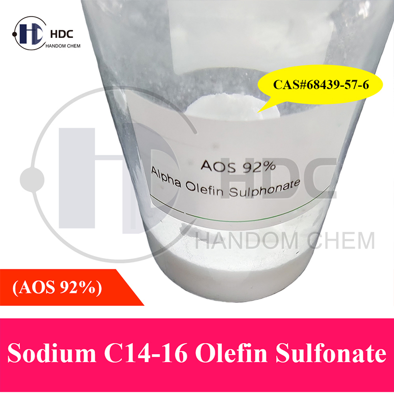 China Professional Aos 92% Manufacturer Sales Sodium C14-16 Olefin Sulfonate for Industrial Applications