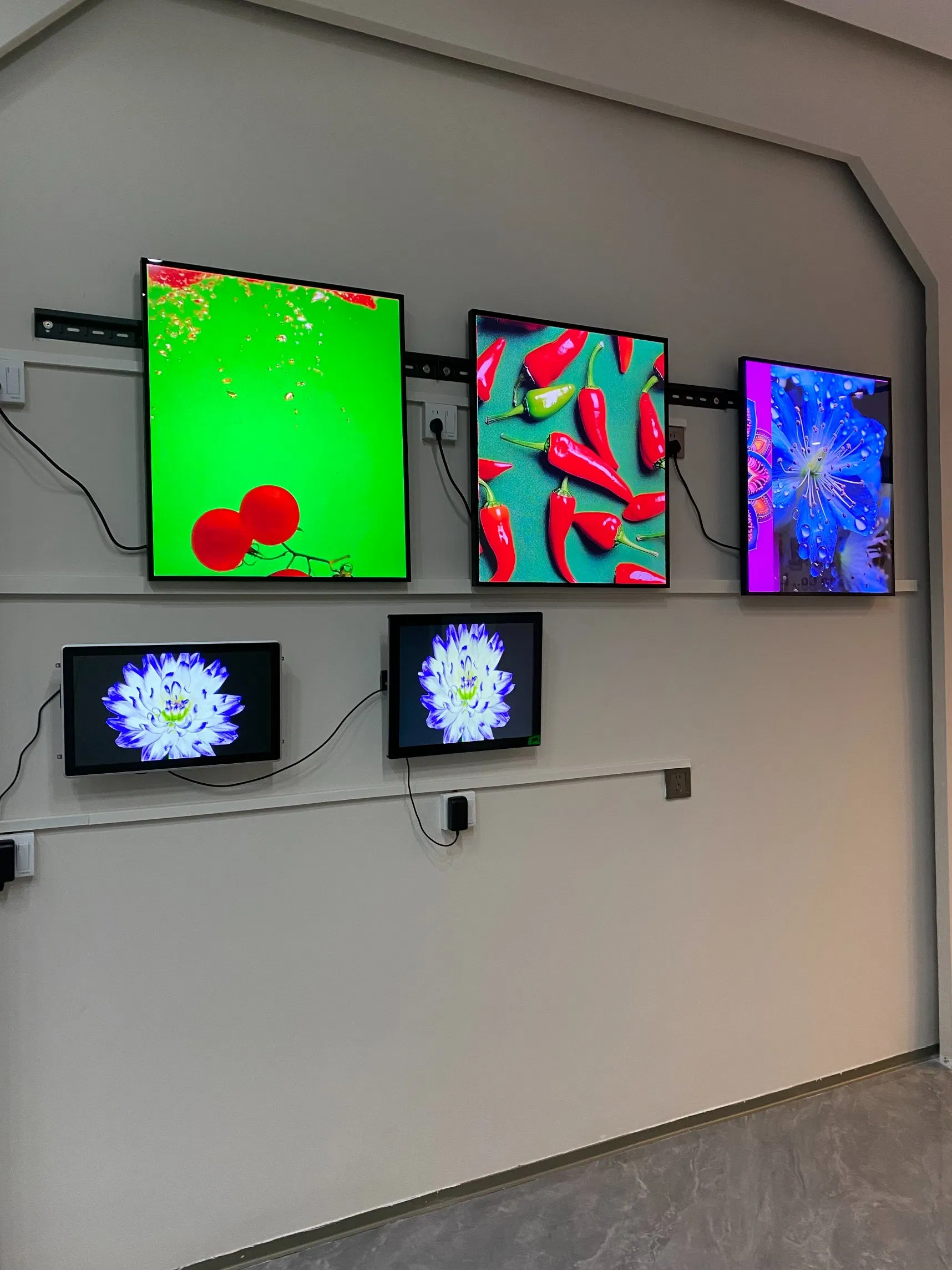 Remote Control IPS LCD 29.5'' Square LCD 4K Digital Photo Art Display Frame for Nft Art