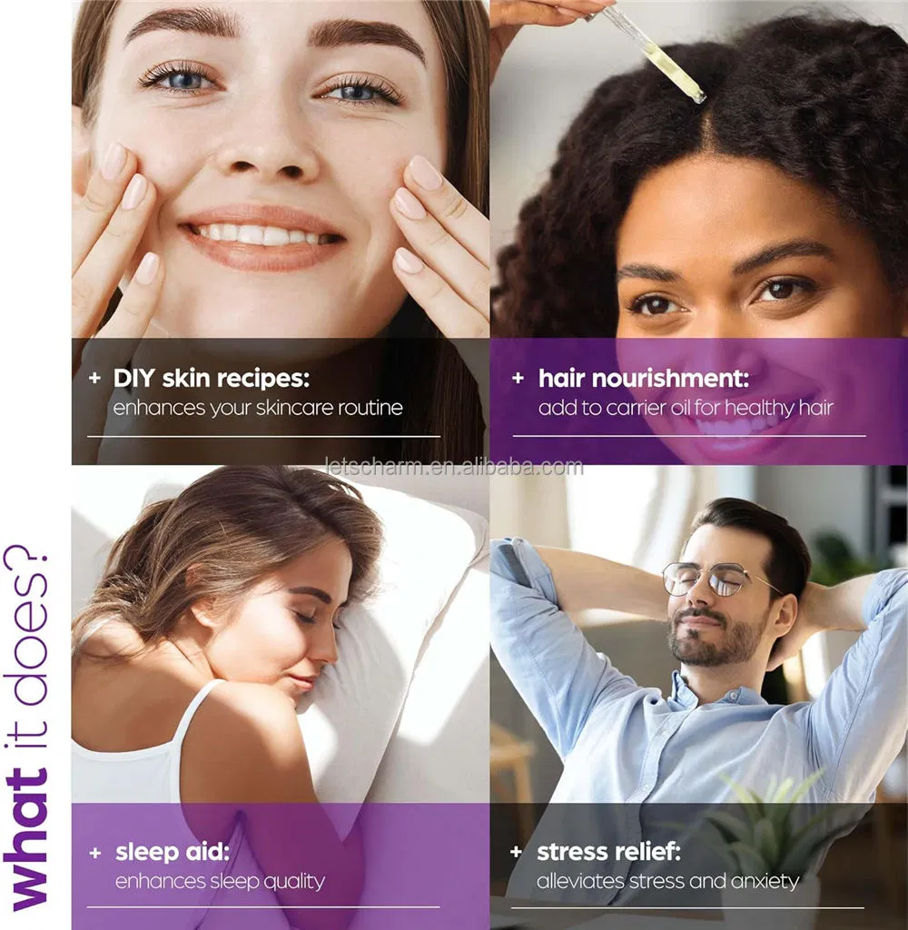 Ls132 OEM/ODM Private Label Skin Care Lavender Essential Oil