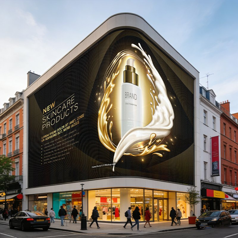 Transparent LED Display Customized Outdoor High Brightness Full Color P2.5 P3.91 P6.25 P20 Transparent LED Screen