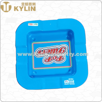 Promotional Custom Handmade Ceramic Square Ashtray for Souvenir Gifts
