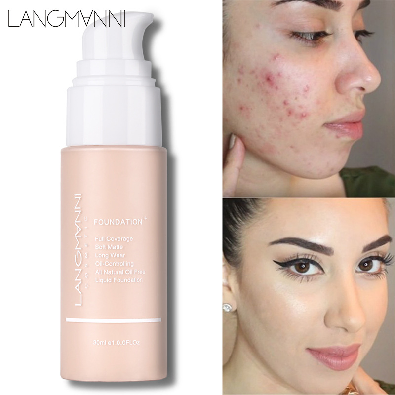 Liquid Foundation Matte Oil Control Concealer Foundation