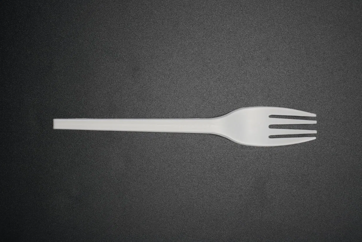 Individually Wrapped PLA Cutlery Biodegradable Cutlery Set Travel Restaurant Cutlery Tableware 10