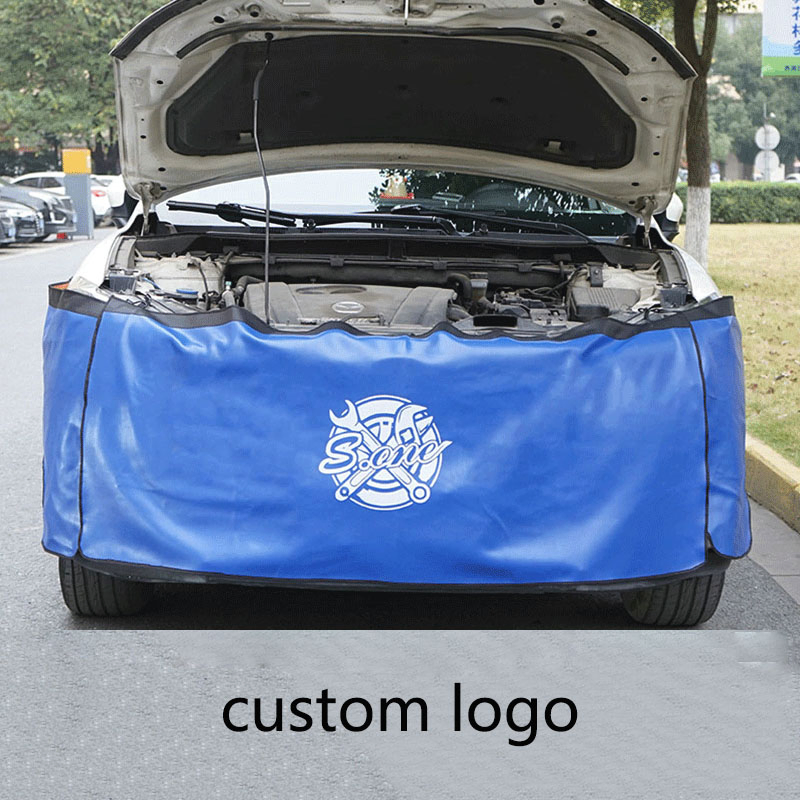 Custom Wholesale Magnetic PU Car Fender Cover for Maintenance Protection