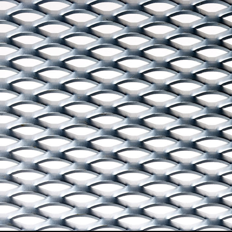 Aluminum Expanded Metal Mesh for Curtain Wall Decoration