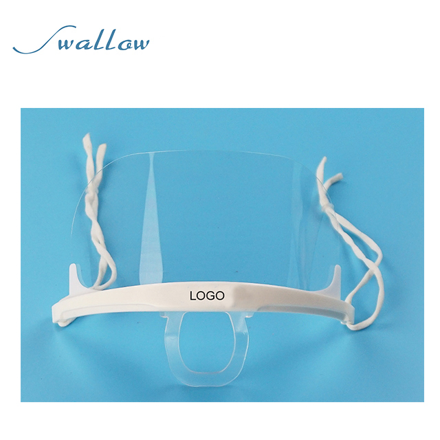 Health Care Anti Fog Anti-Saliva Hotel Kitchen Restaurant Sanitary Transparent Face Protection Cover for Food Service