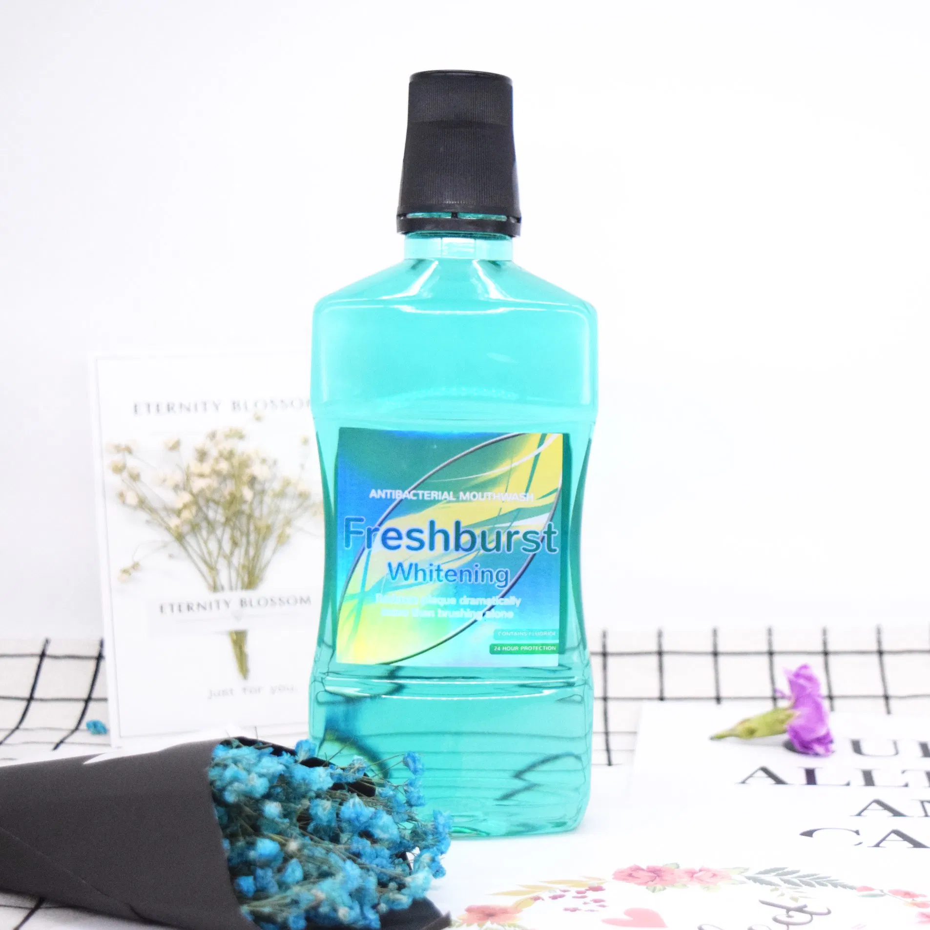 500ml Antibacterial Freshburst Tooth Whitening Mouthwash Fresh Breath