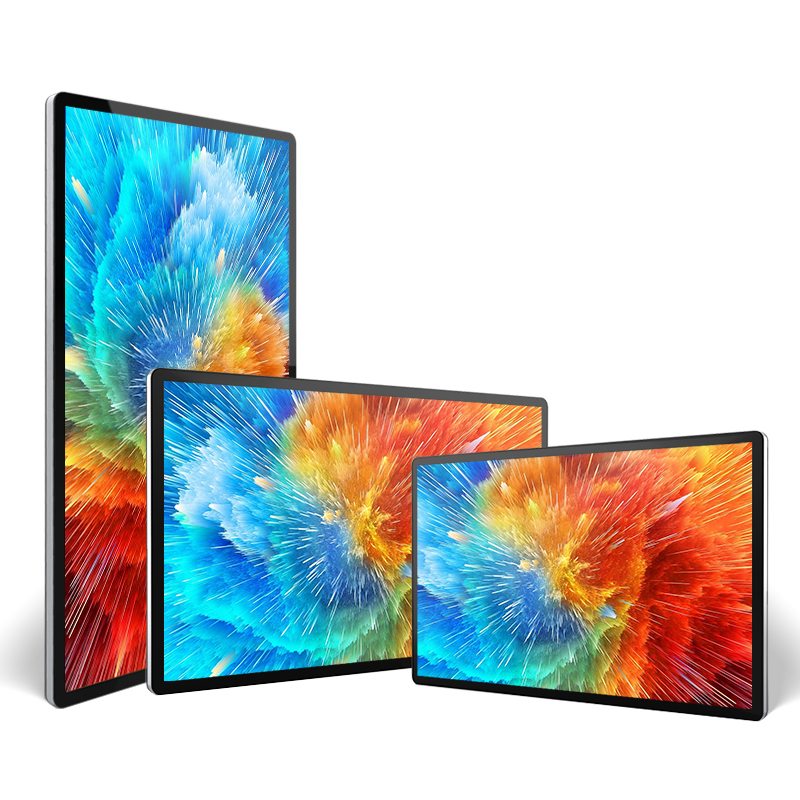 Супертонкий настенный цифровой дисплей-тотем