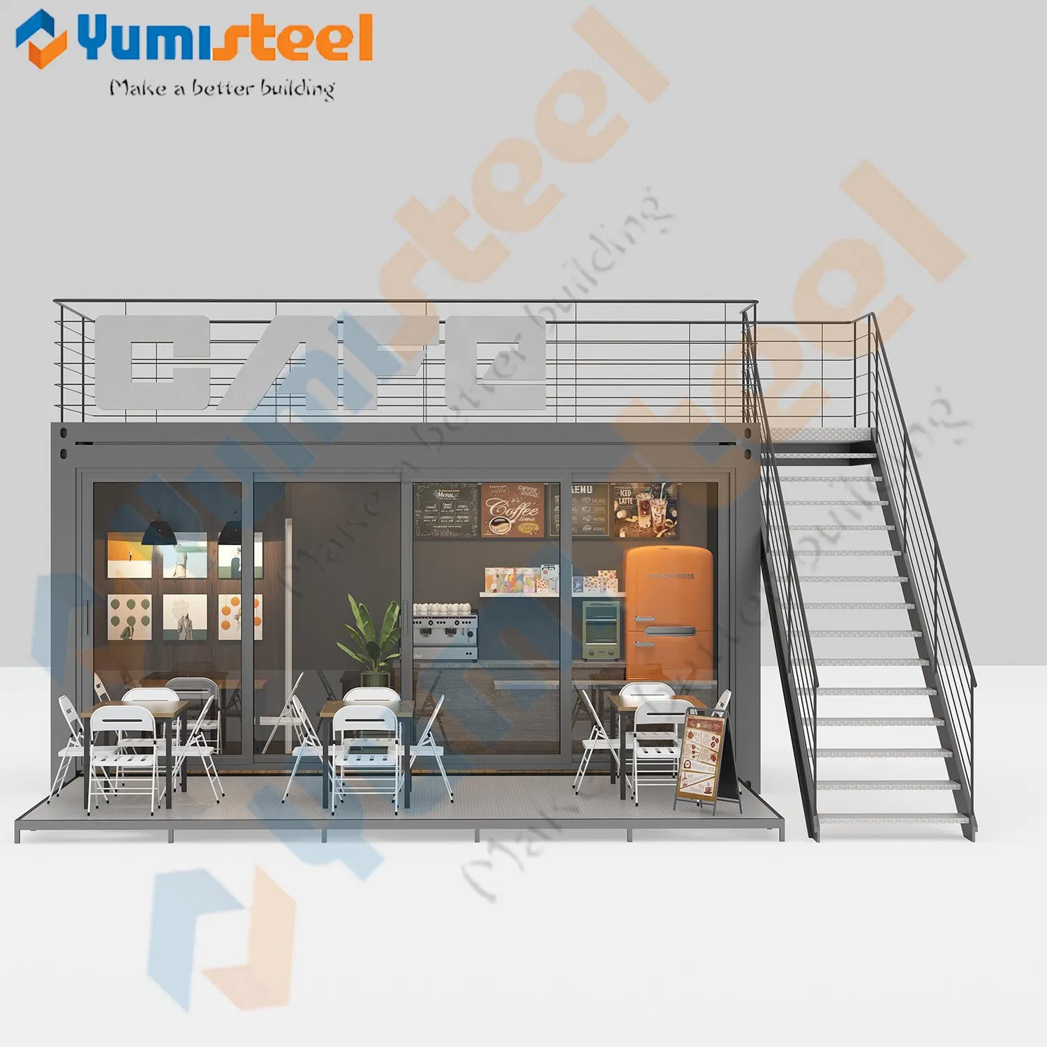Modern Modular Luxury Container Houses/Homes for Living/Offices/Hotels/Stores