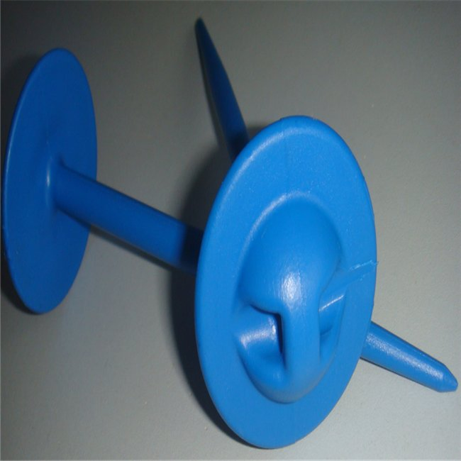 Heavy-Duty Black HDPE Ground Pegs for Outdoor Use