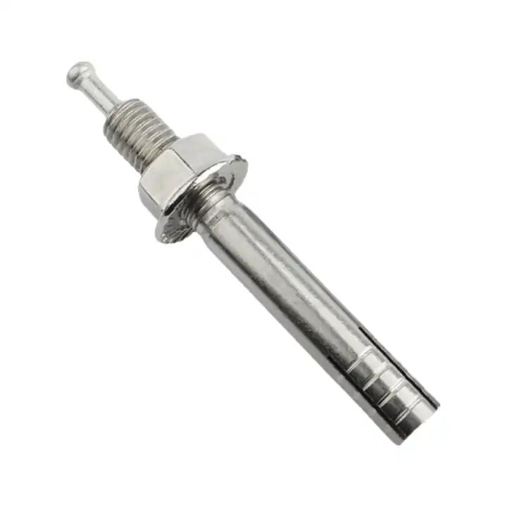 Zinc Plated Steel Nail Strike Sleeve Hit Anchor Expansion Bolt for Concrete