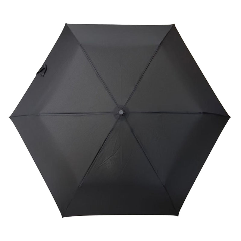 Складной зонт 19 дюймов с печатью, UPF99, карбон