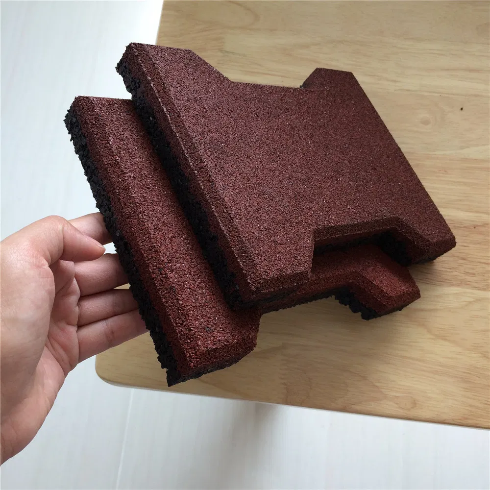 Horse Barn Dogbone Rubber Paver for Equestrian