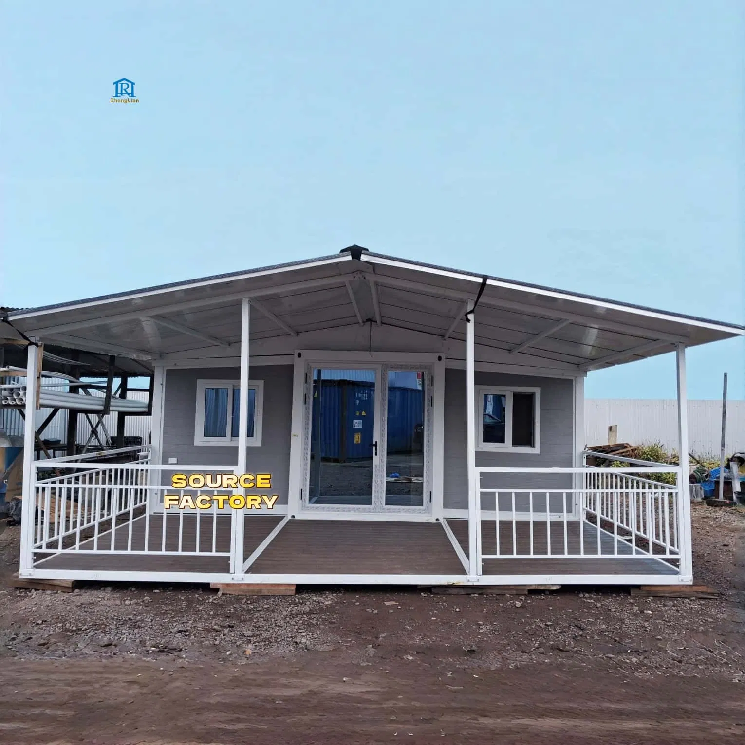 Modular Cabin House Future Design Container Coffee Shop and Mobile Gym Amenities