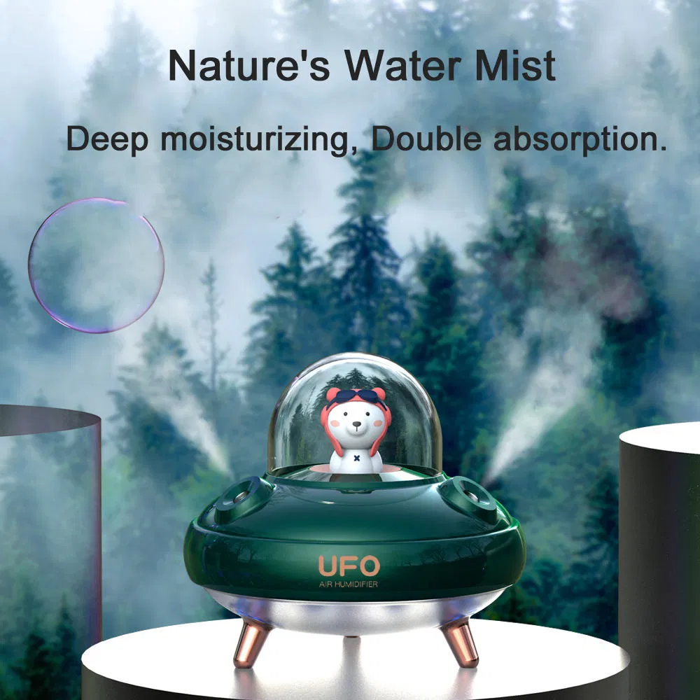 Aromatherapy Fog USB Mute Male Double Spray Humidifier Room Home Nebulizing Diffuser