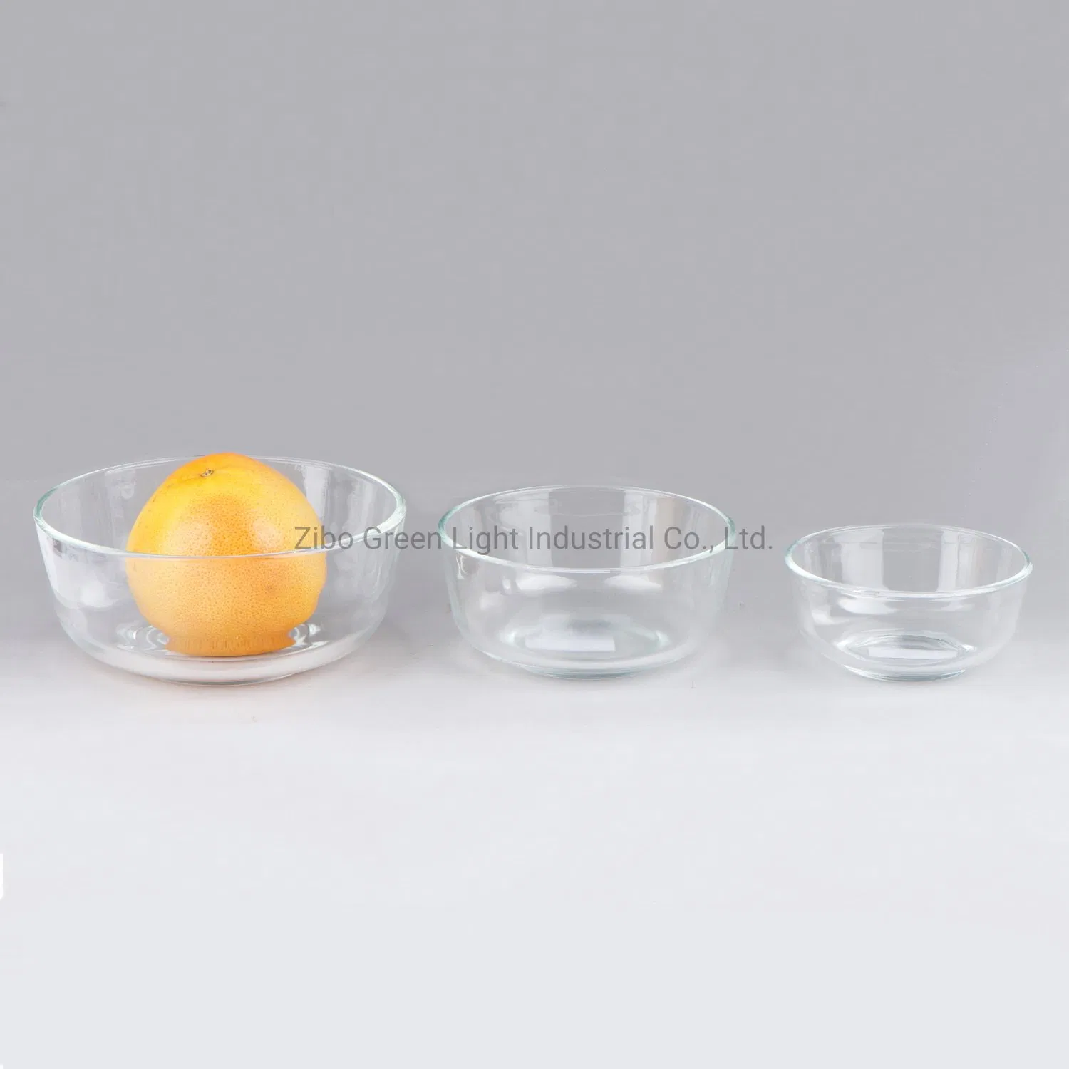 Home Kitchen Glass Salad Bowl with Embossed Design for Rice Fruit Salad