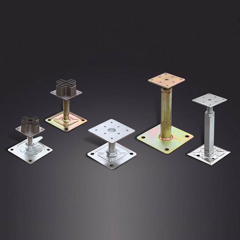 Cross Head/ Flat Head/ Round Head/ Square Head/ Ramp Padestal Adjustable Raised Fkoor Pedestal for Raised Floor System